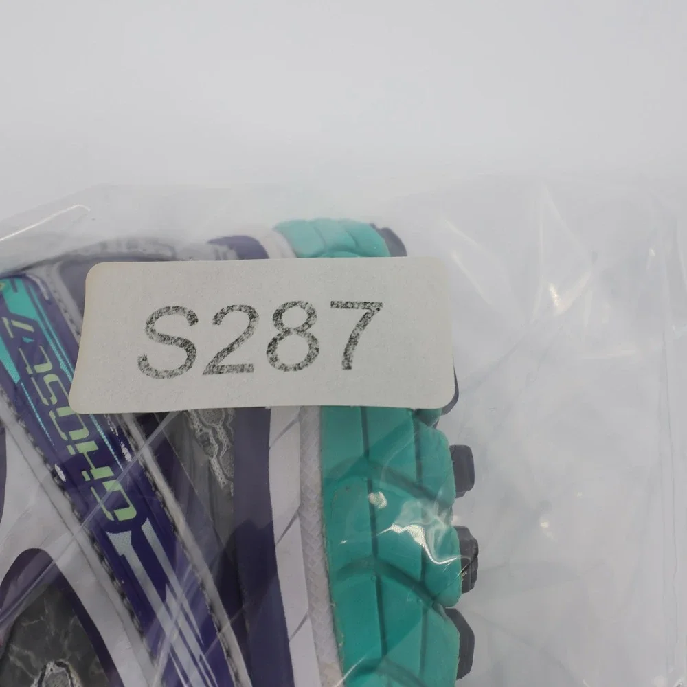 Brooks‎ Ghost 7 Mesh Running Sneakers Grey Purple Womens 8 - Flaws
